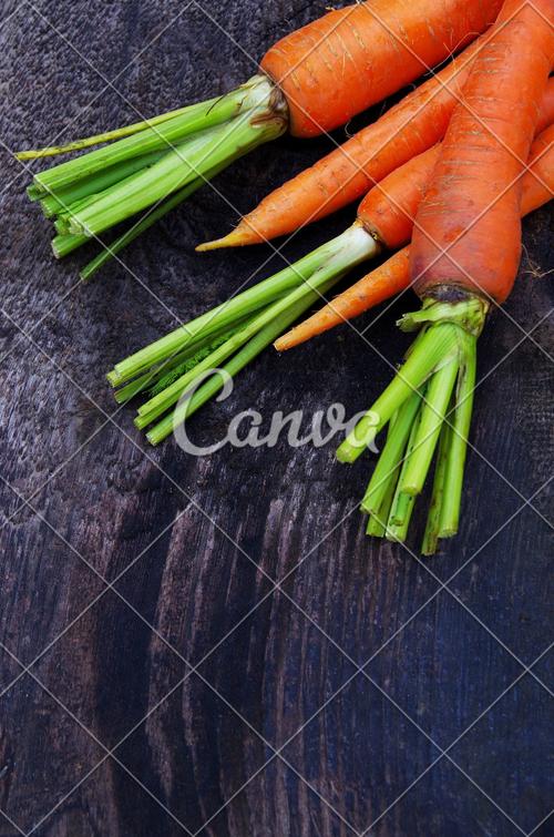 商品小吃蔬菜胡萝卜清新素食有机食品特写田园风光生食